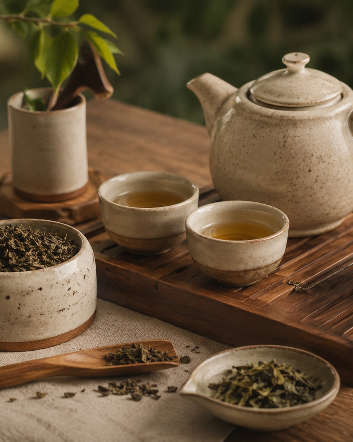 Premium tea and ritual set